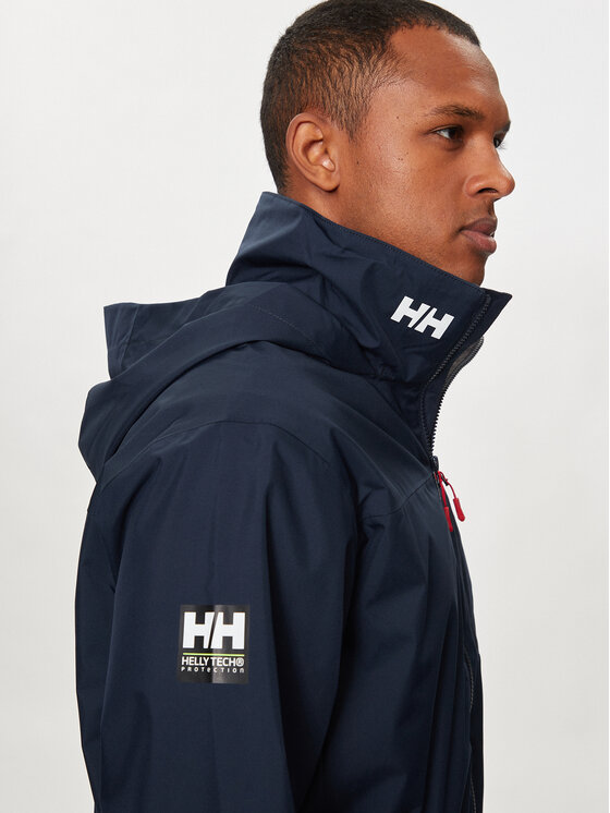 Helly Hansen Helly Hansen Segeljacke Crew Hooded Jacket 2.0 34443 Dunkelblau Regular Fit