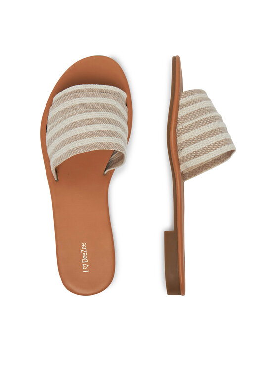 DeeZee DeeZee Pantoletten XHS962-1 Beige