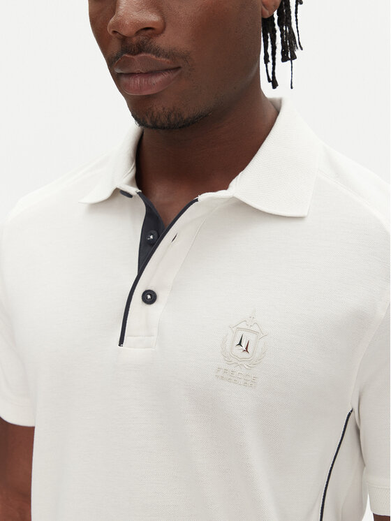 Aeronautica Militare Aeronautica Militare Polo marškinėliai 251PO1868P347 Écru Regular Fit