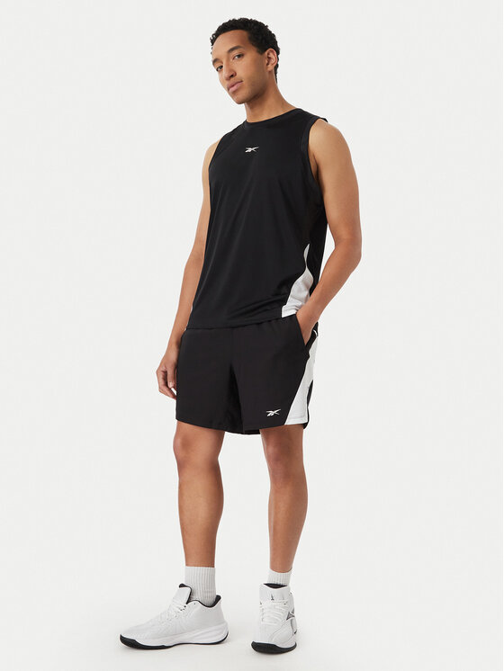 Reebok Reebok Sportshorts Błażej RK25879CCM Schwarz Regular Fit