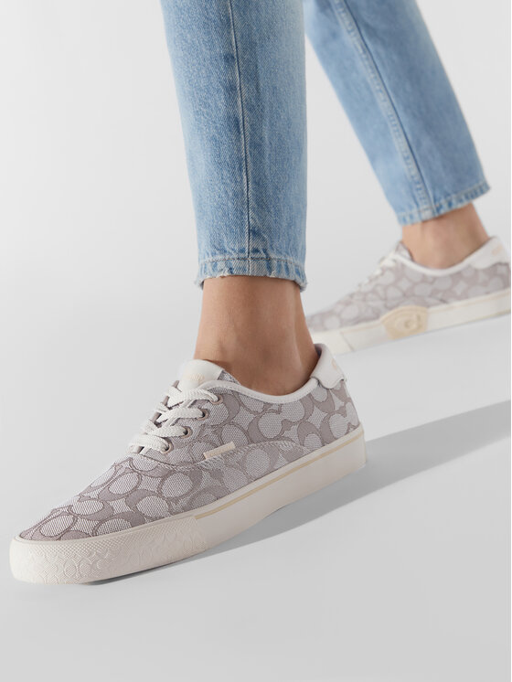 Coach Coach Sneakers aus Stoff Citysole Skate C2705 Beige