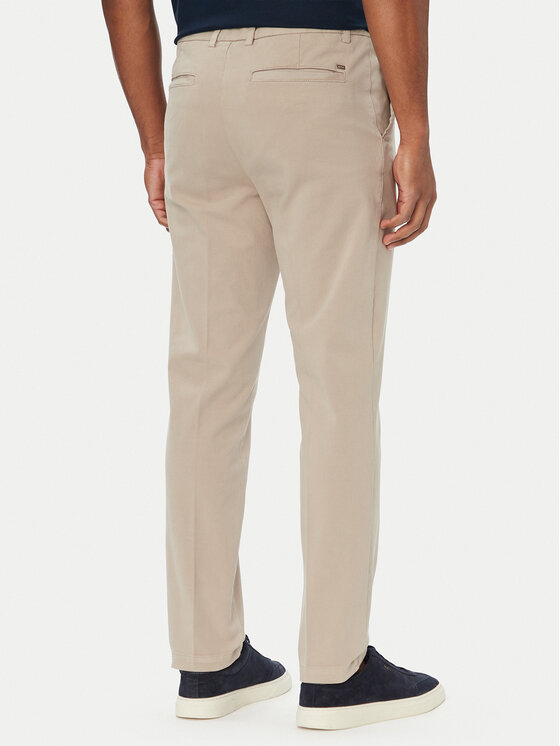 BOSS BOSS Chinosy H-Kane1 50543304 Beżowy Modern Fit