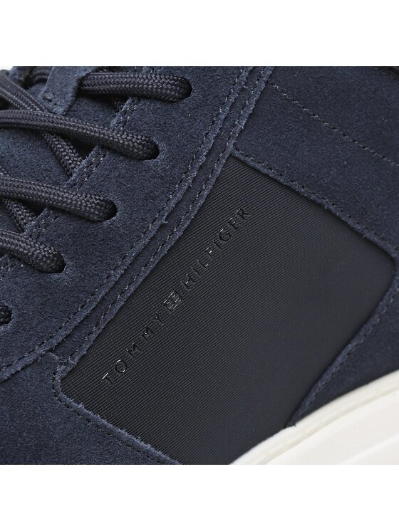 Tommy Hilfiger Tommy Hilfiger Snīkeri Core Mix Suede Hybrid Boot FM0FM04596 Tumši zils