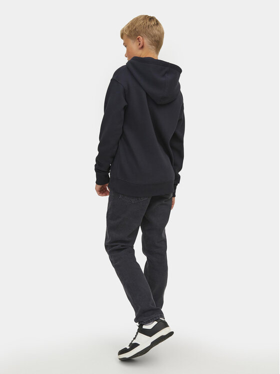 Jack&Jones Junior Jack&Jones Junior Traperice Clark 12237675 Crna Regular Fit