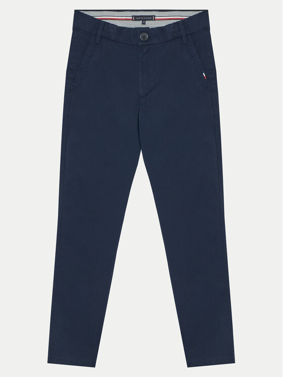 Tommy Hilfiger Tommy Hilfiger Чіноси KB0KB09435 Cиній Slim Fit