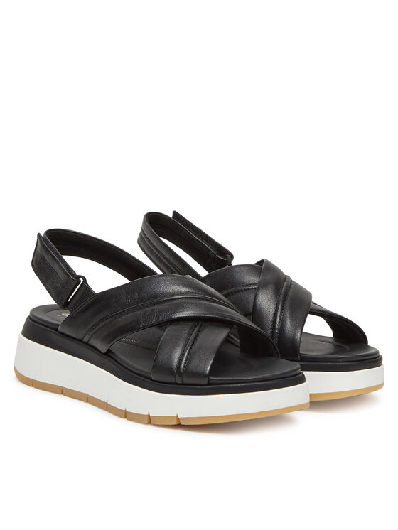 Clarks Clarks Sandały Tuscan Cross 26182233 Czarny