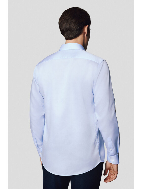 Lancerto Lancerto Koszula Koszula Błękitna Bawełniana Simone KO073224000078 Niebieski Slim Fit
