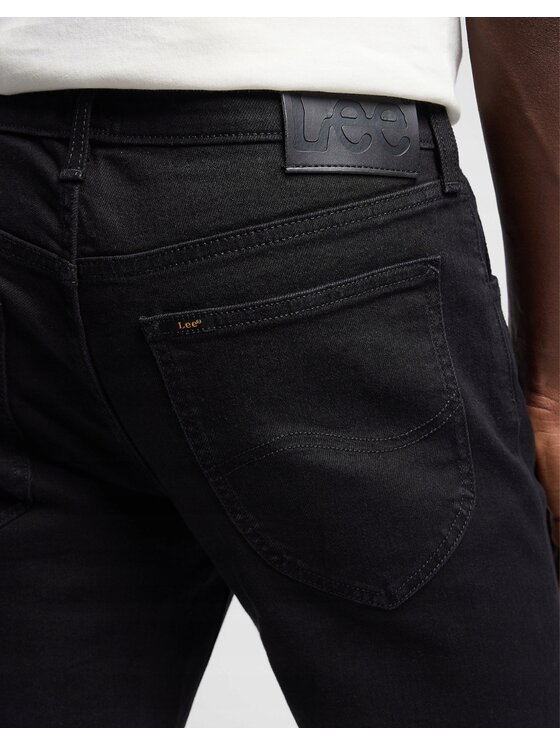 Lee Lee Jeansy Daren Zip Fly Czarny Regular Fit