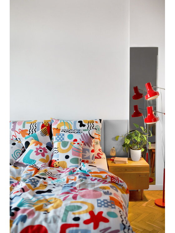 KIMO KIMO Komplet pościeli COLORS Kolorowy
