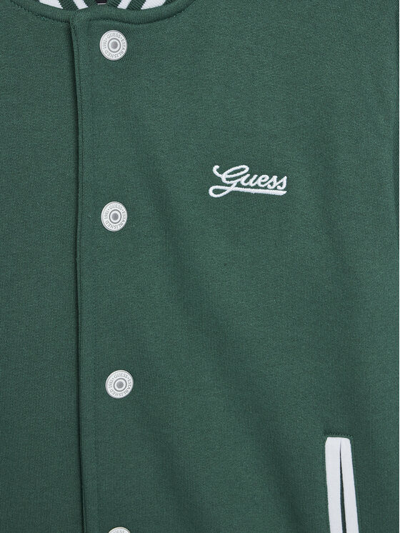 Guess Guess Felpa L5YQ10 K0160 Verde Regular Fit
