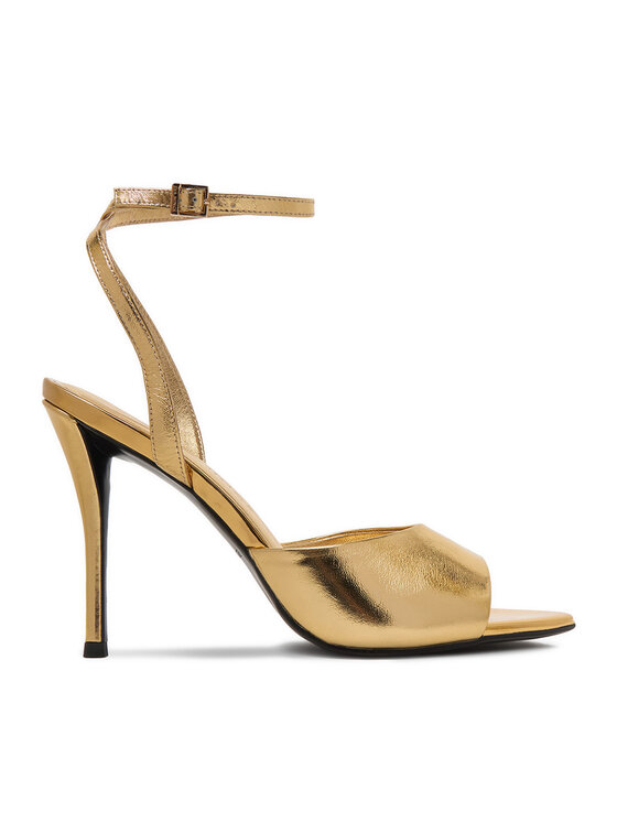 Eva Minge Eva Minge Sandalen EO-FLORA-LT1605-6 Goldfarben