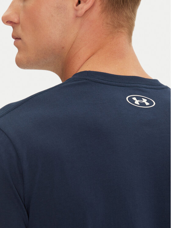 Under Armour Under Armour Majica Ua Sportstyle Logo Update Ss 1382911 Mornarsko modra Loose Fit