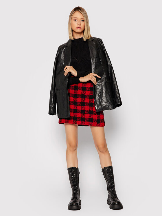 Maglione MG18PAT Nero Slim Fit