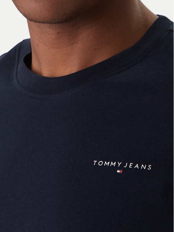 Tommy Jeans Tommy Jeans Póló szett Linear DM0DM22316 Fekete Slim Fit