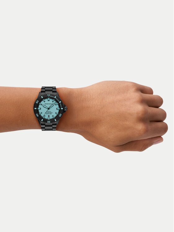 Emporio Armani Emporio Armani Pulkstenis Sea Explorer AR60084 Melns