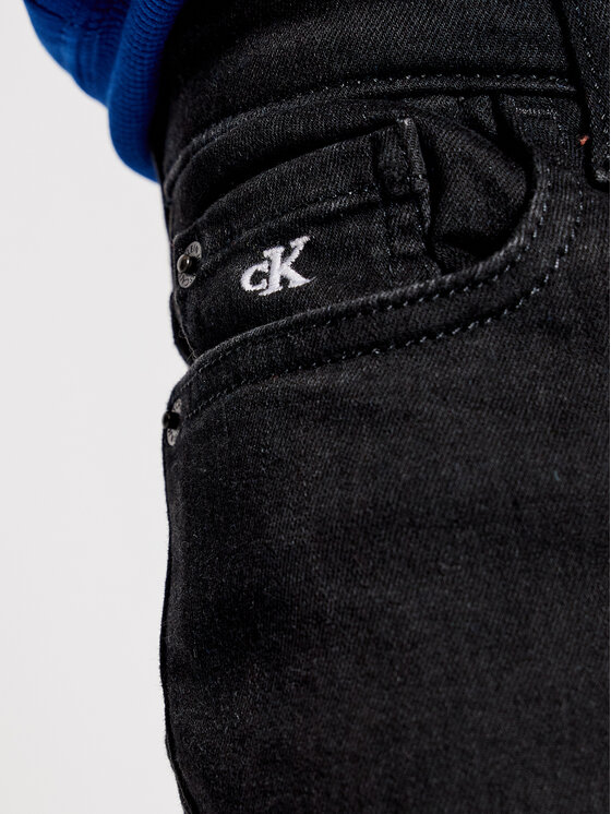Calvin Klein Jeans Calvin Klein Jeans Blugi IB0IB00766 Negru Slim Fit
