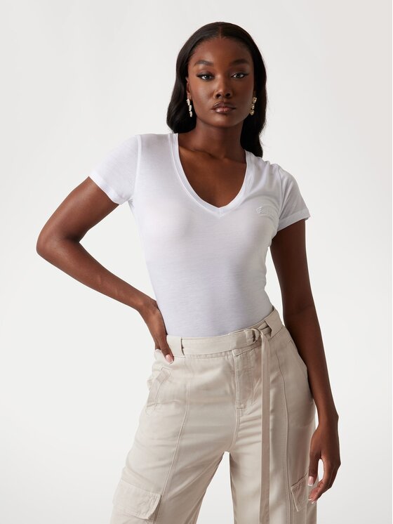 Guess Guess Top 172819 Bílá Classic Fit
