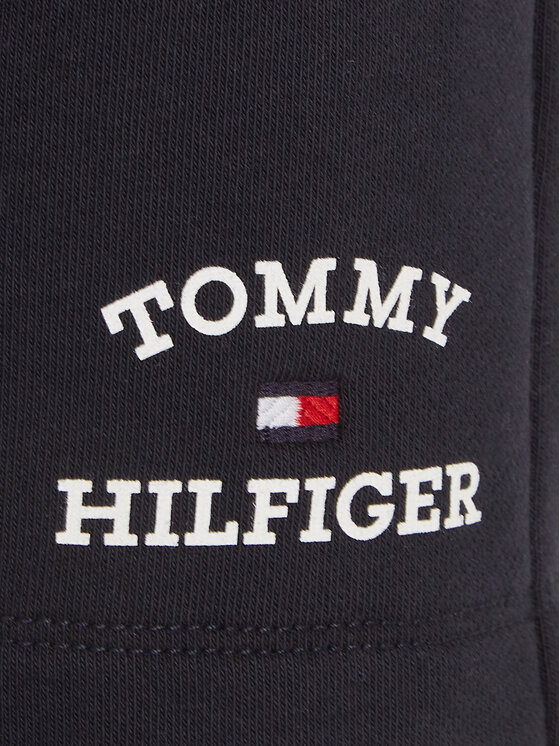 Tommy Hilfiger Tommy Hilfiger Szorty sportowe Th Logo KB0KB08841 M Granatowy Regular Fit