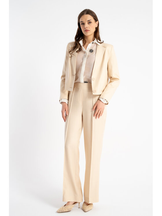 CLICK CLICK Σακάκι 70-900 Μπεζ Regular Fit