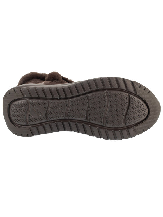 Skechers Skechers Śniegowce Slip-Ins: On-The-Go Stellar - Daphne Brązowy