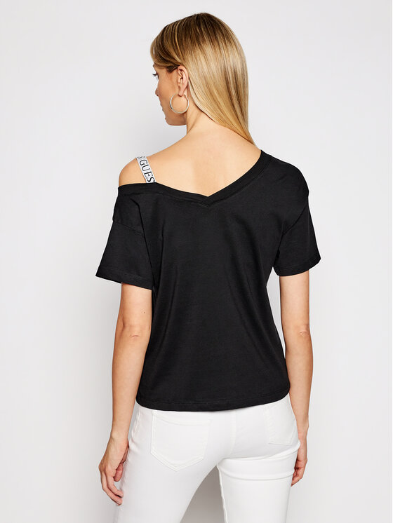 Guess Guess Blusa Anita W1GI90 I3Z11 Nero Regular Fit
