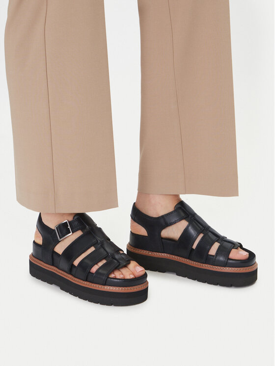 Clarks Clarks Босоніжки Orianna Twist 26176317 Чорний