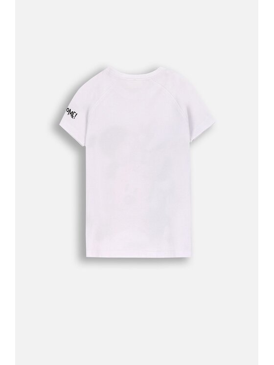 Coccodrillo Coccodrillo T-Shirt ZC4143206LGD-001 Biały Regular Fit