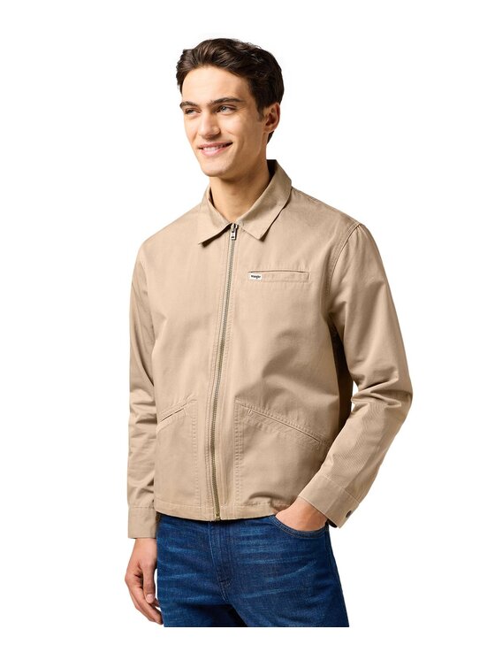 Wrangler Wrangler Giacca di transizione 112362654 Beige Regular Fit