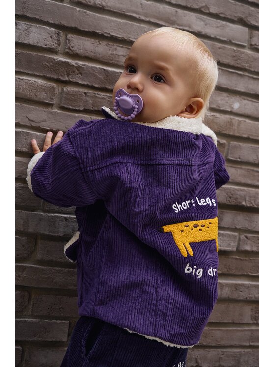 Kid story Kid story Kurtka przejściowa KT_SLBD_1 Granatowy Oversize