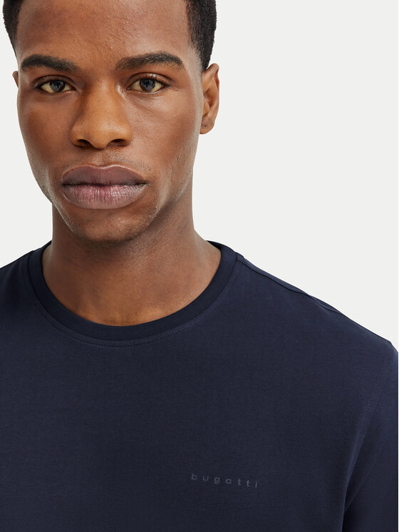 Bugatti Bugatti T-Shirt 8350-95040 Granatowy Regular Fit