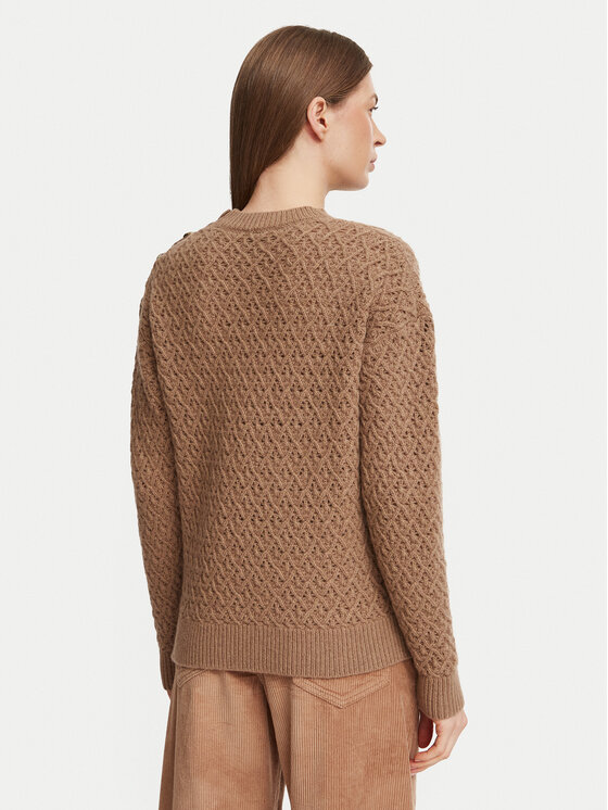 Marella Marella Pullover 2623366374200 Hellbraun Regular Fit