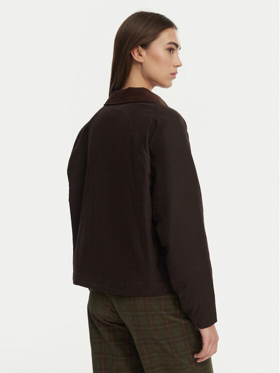 Element Element Demisezoninė striukė Orchard Waxed W ELJJK00142 Ruda Relaxed Fit