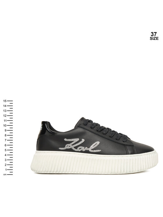 KARL LAGERFELD KARL LAGERFELD Sneakersy Z30978 S Černá