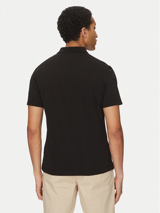 Calvin Klein Calvin Klein Tricou polo LV04LB220G Negru Regular Fit