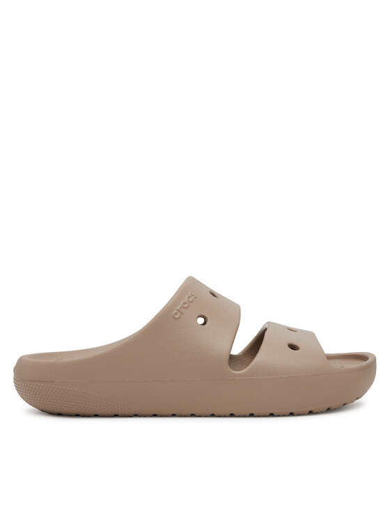 Crocs Crocs Natikači Classic Sandal v2 209403 Rjava