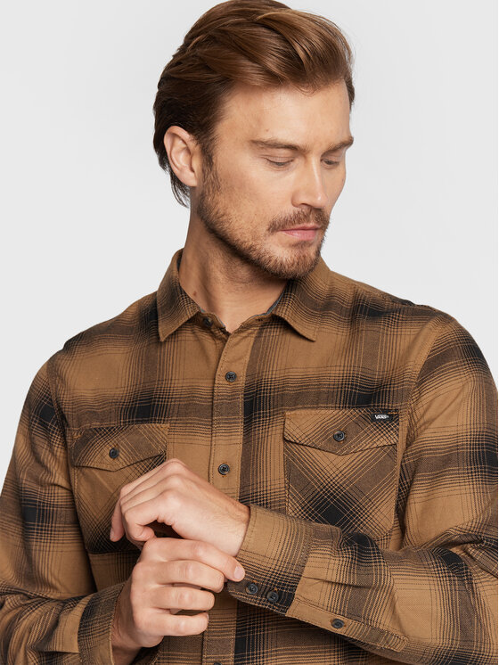 Vans Vans Camicia Monterey Iii VN0A3HL3 Marrone Classic Fit