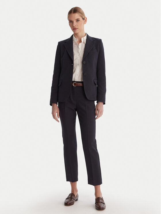 Weekend Max Mara Weekend Max Mara Sacou Ginnasta 2615911011 Bleumarin Slim Fit