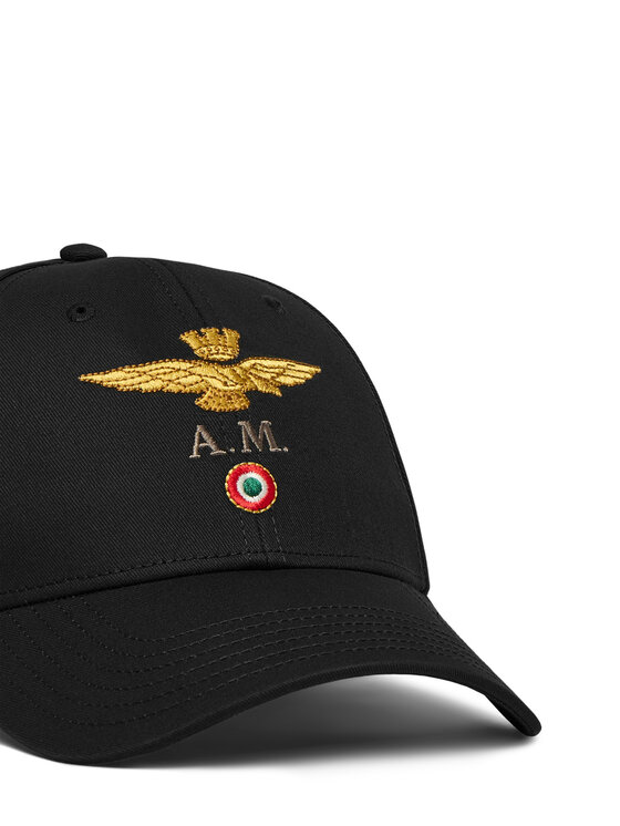 Aeronautica Militare Aeronautica Militare Baseball sapka 261HA1100UCT02848 Fekete