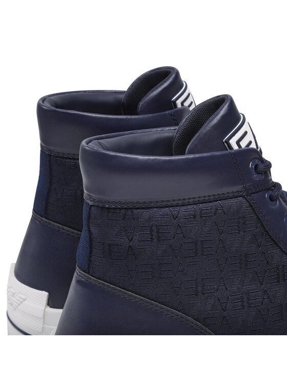 EA7 Emporio Armani EA7 Emporio Armani Trampki X8Z037 XK294 R236 Granatowy
