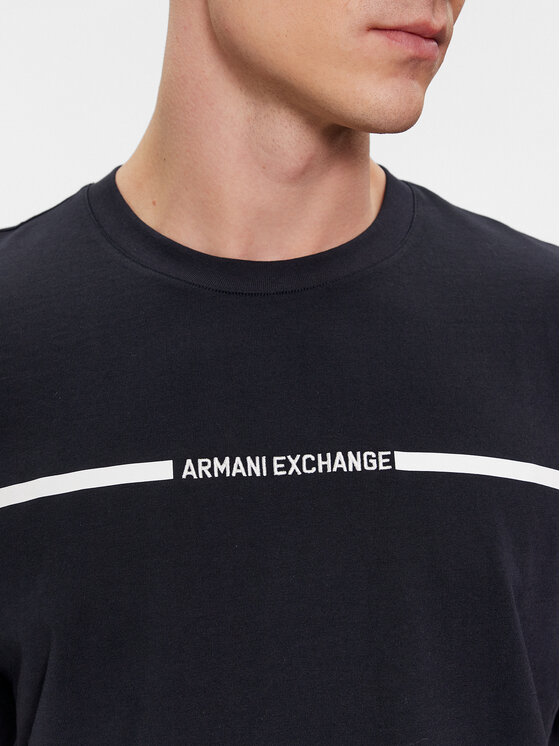Armani Exchange Armani Exchange Tričko 3DZTLG ZJ9JZ 1583 Tmavomodrá Regular Fit