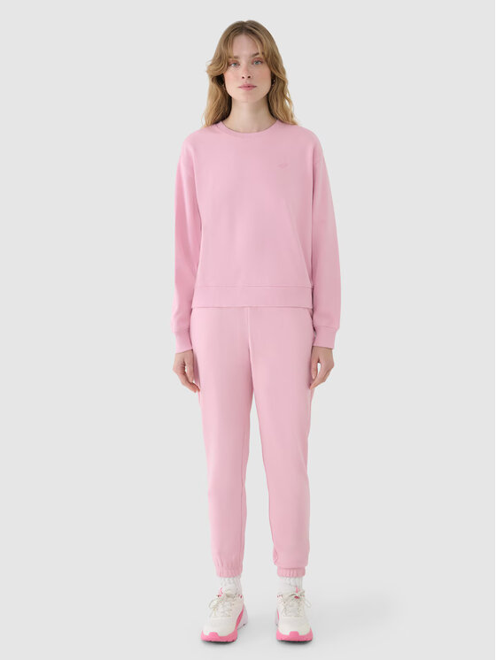 4F 4F Felpa 4FWMM00TSWSF1765-56S Rosa Regular Fit