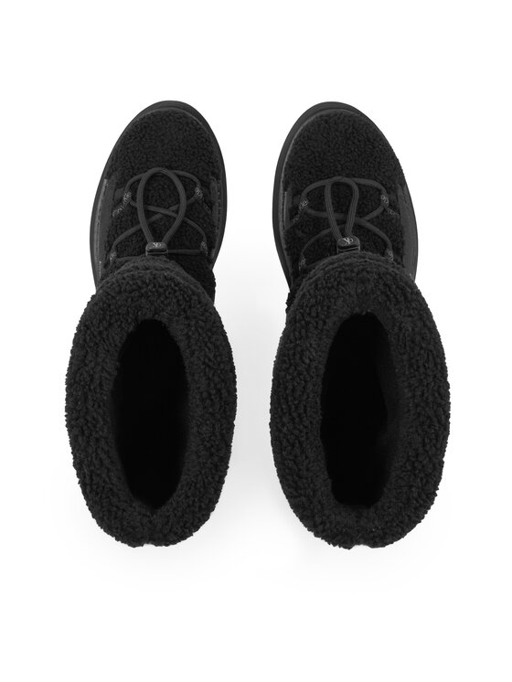 Calvin Klein Jeans Calvin Klein Jeans Sněhule Flatform Snow Boot Sherpa Wn YW0YW01195 Černá