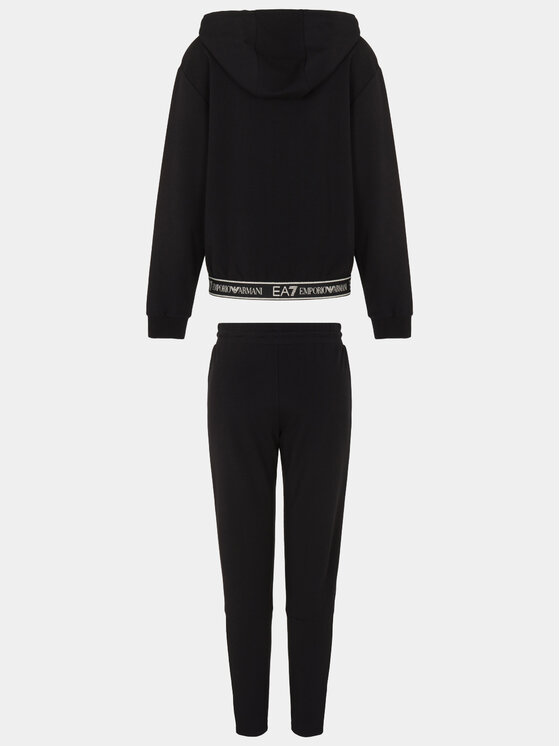 EA7 Emporio Armani EA7 Emporio Armani Trenirka 6RTV56 TJKWZ 1200 Črna Regular Fit