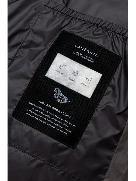 Lancerto Lancerto Kurtka puchowa Cesira KU135226000007 Szary Regular Fit