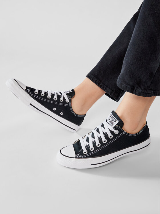 Converse Converse Plátenky Chuck Taylor All Star Ox M9166C Čierna