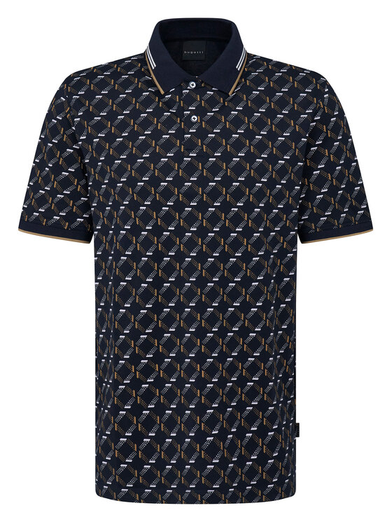 Bugatti Bugatti Polo 8150-75032C Tumši zils Regular Fit