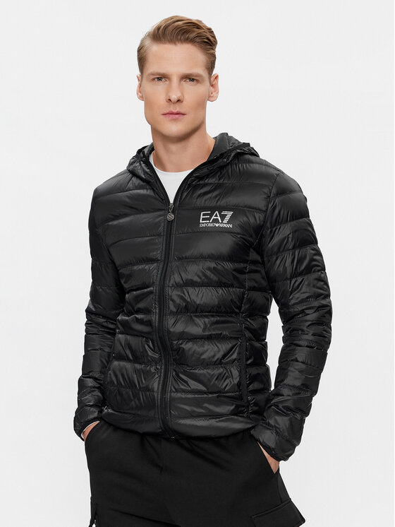 EA7 Emporio Armani EA7 Emporio Armani Geacă din puf 8NPB02 PN29Z 1200 Negru Regular Fit