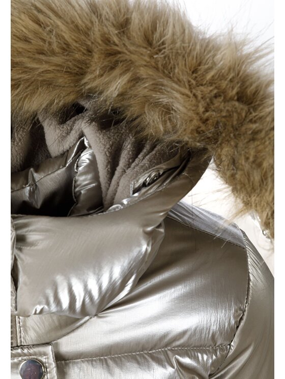 MINOTI MINOTI Kurtka zimowa 20coat56 Srebrny Regular Fit
