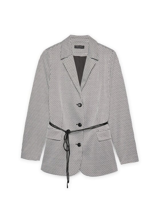 Fiorella Rubino Fiorella Rubino Kurtka outdoor Q517T000200N0Z3 Czarny Slim Fit