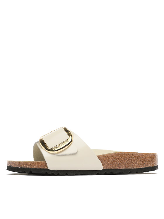 Birkenstock Birkenstock Παντόφλες Madrid Big Buckle 1025298 Μπεζ